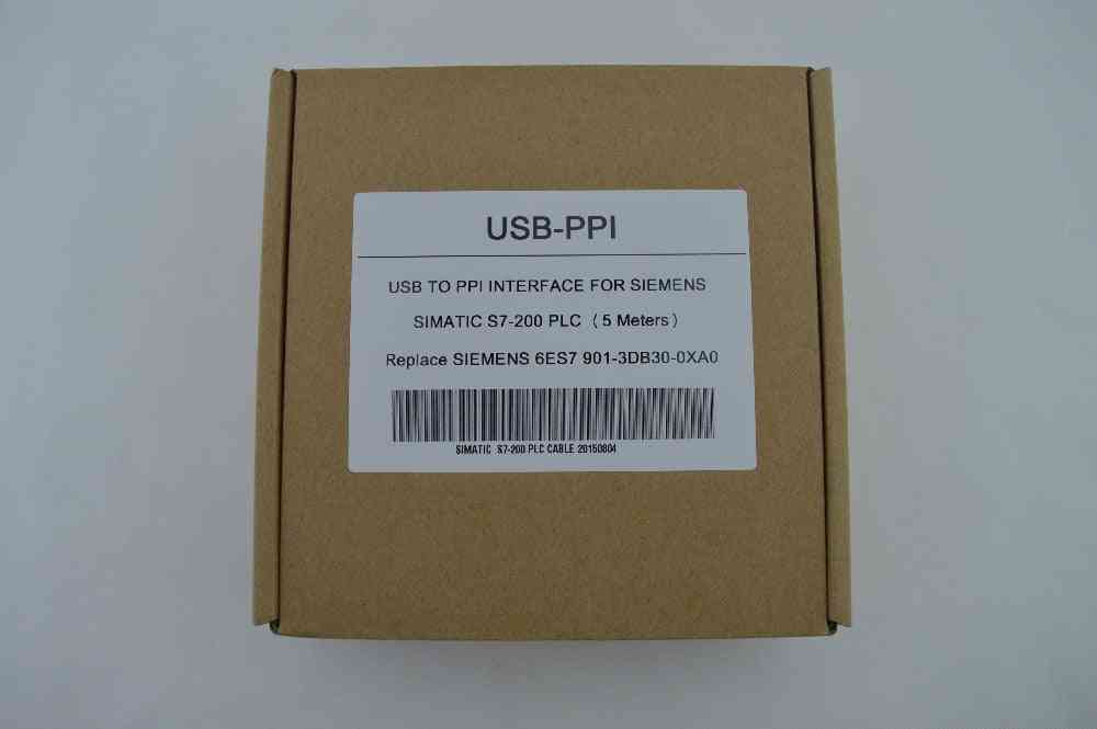 Cablu de programare usb / ppi pentru simatic s7-200 plc, pc / ppi (pcppi) versiune usb 6es7 901-3db30-0xa0 win7