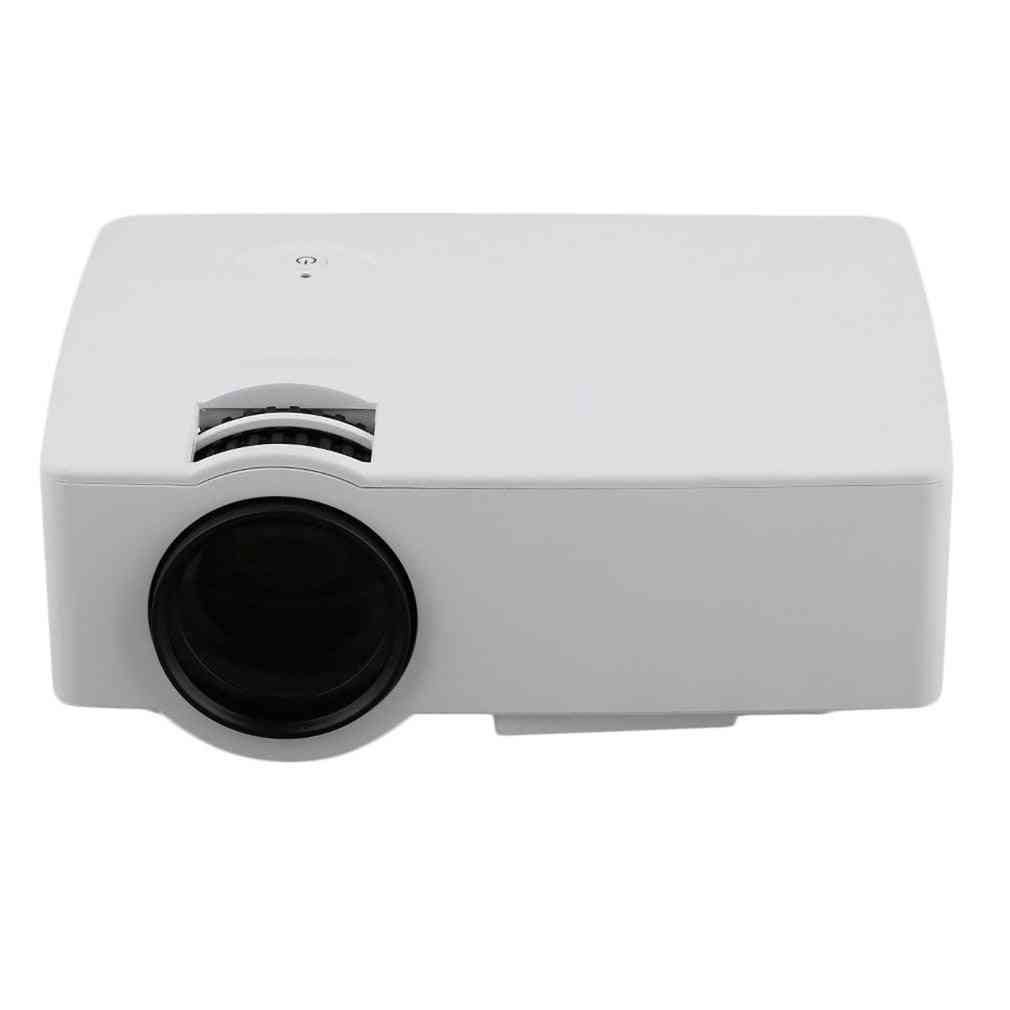 Prenosný projektor e08 lcd / led s podporou domáceho prehrávača hdmi