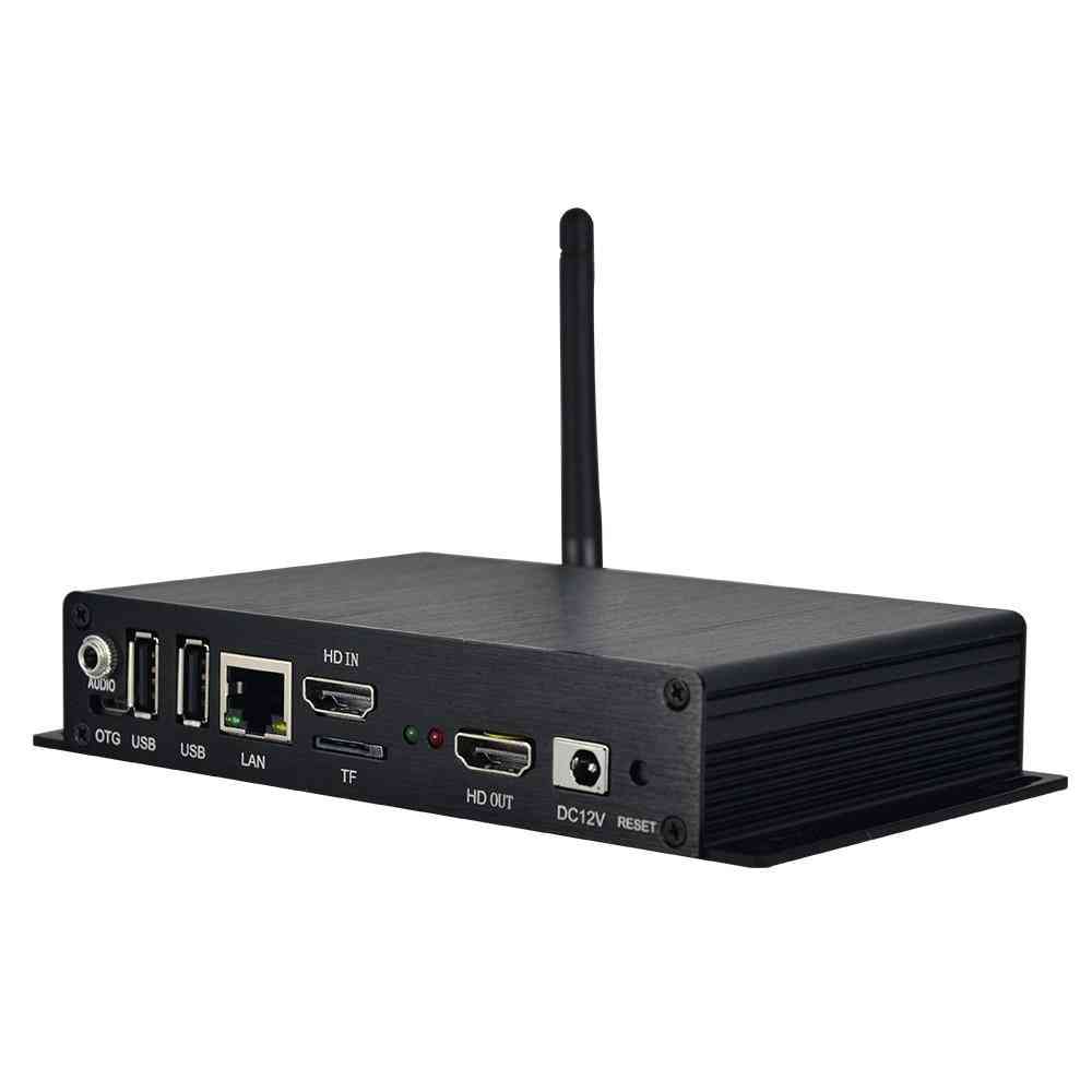 Mpc3368-hd 4k uhd 16gb nand flash android network publishing caja de señalización digital (negro)