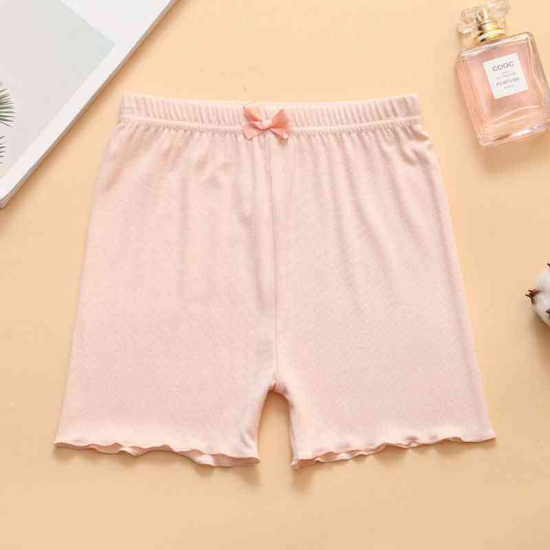 Pantalones cortos de seguridad para niñas de verano para niñas de 2 a 11 años, calzoncillos elásticos
