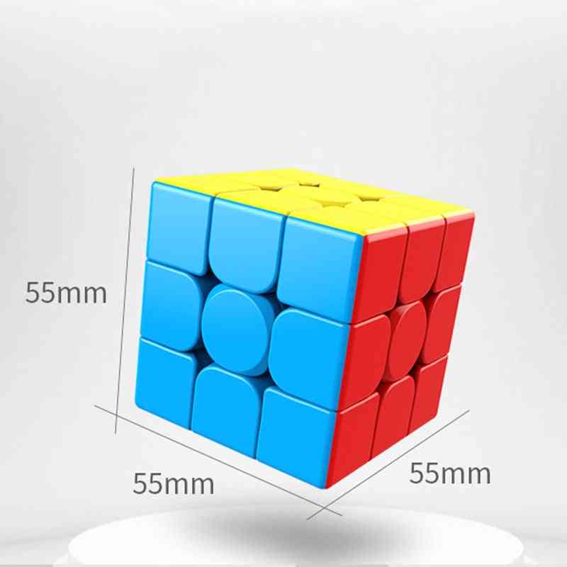 Magische kubus kubus klas puzzel, stickers kinderspeelgoed - 2x2 3x3