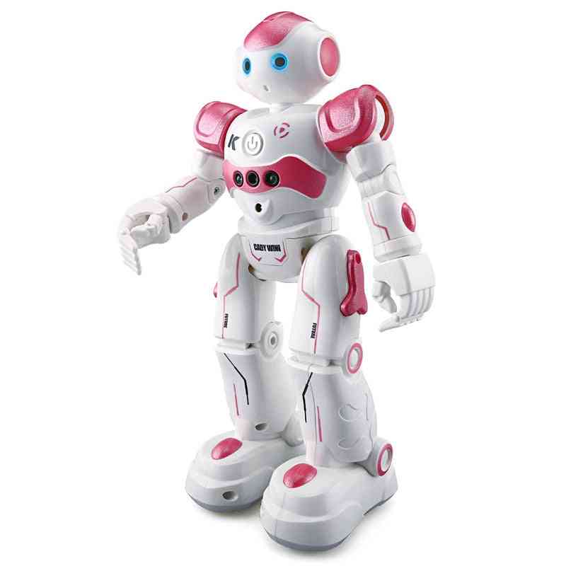 Aufladen Singen Tanzen Gestensteuerung RC Roboter Spielzeug blau rosa für Kinder Kinder Geschenkgeschenke - blau