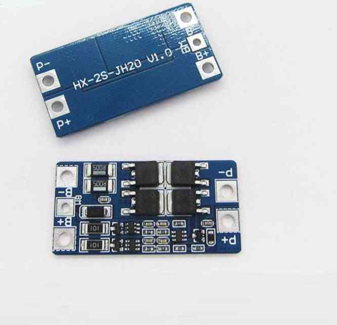 2s 10a 18650 Battery Protection Board Protective Plate (46.7 * 23 * 3.15mm)