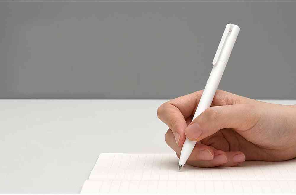 Penna gel con punto di scrittura da 0,5 mm - senza cappuccio con ricarica (145 * 10 * 13,8 mm)