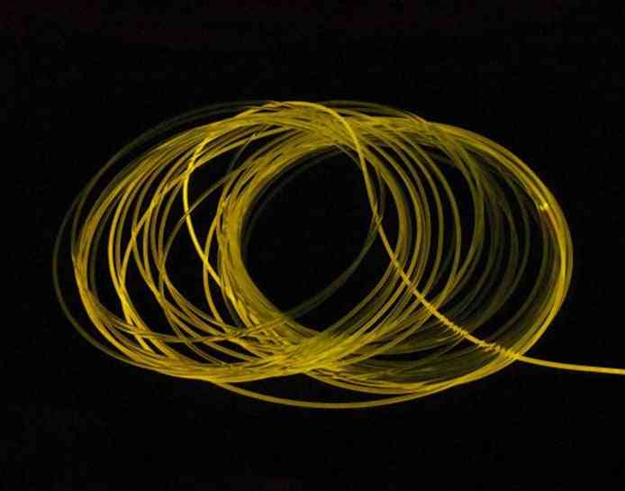 5m bočný žeravý plastový optický kábel, plné jadro