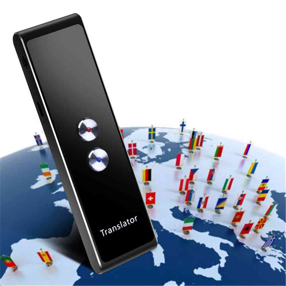 Prenosni pametni real-time domofon-3 v 1 prevajalec glasu / besedila