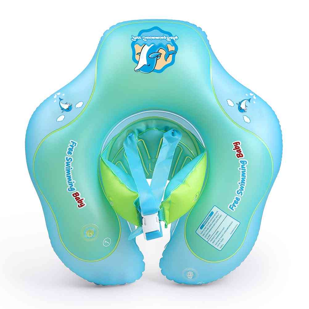 Uppblåsbara spädbarn flytande barn simbassäng, cirkelbad dubbla flotte ringar leksak - b1013 s