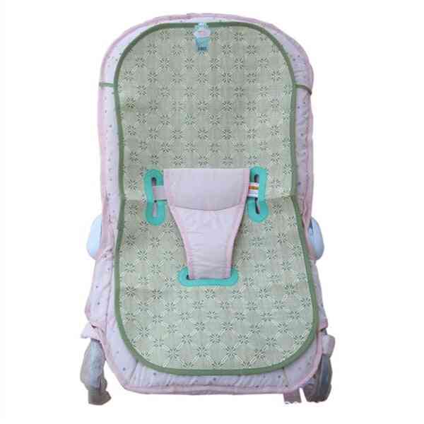 Cadeira de balanço tapete de carrinho de bebê, cadeiras frescas de pescador de segurança, infantil -