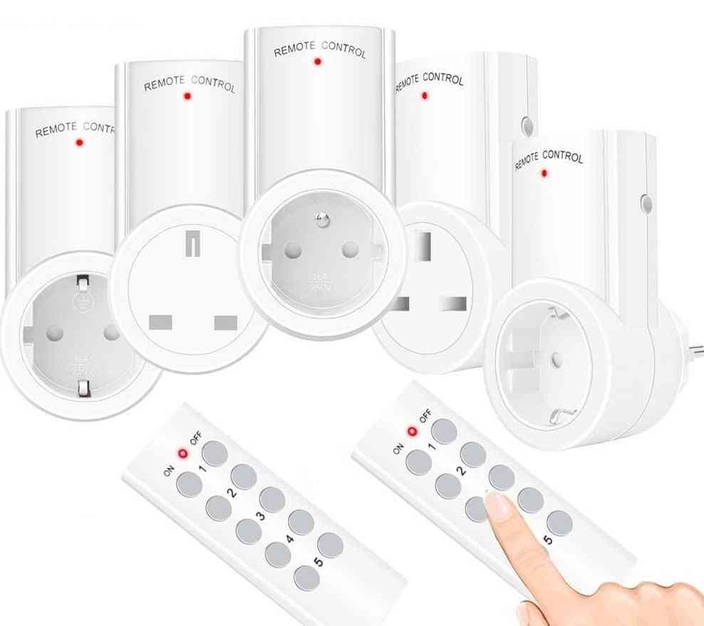 Wireless Remote Control, Smart Socket-wall Electrical Outlet Switch