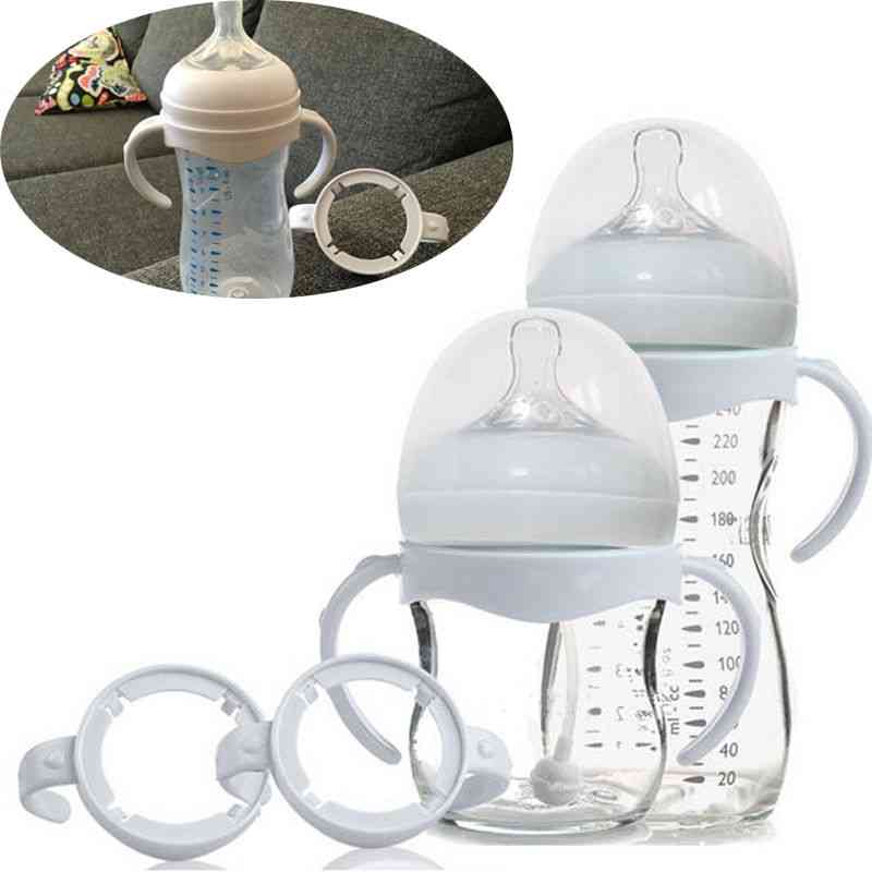 Feeding Bottles Grip Handle, Natural Wide Mouth