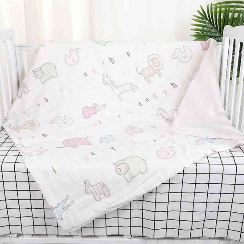 Newborn Baby Quilt Bedding Crib- Cotton Nursery Bed Clothes