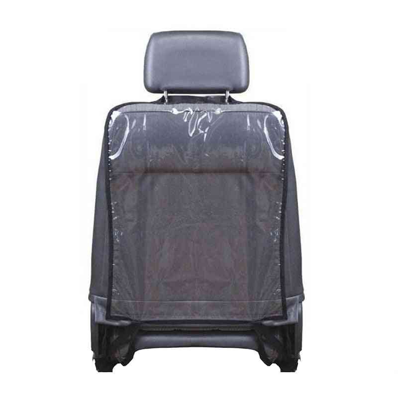 Ochraniacz oparcia siedzenia dla dzieci - mata dziecięca błoto brud czysty ochrona pokrowców samochodowych - 01