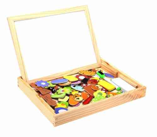 Wooden Magnetic Drawing Board- Jigsaw Toy