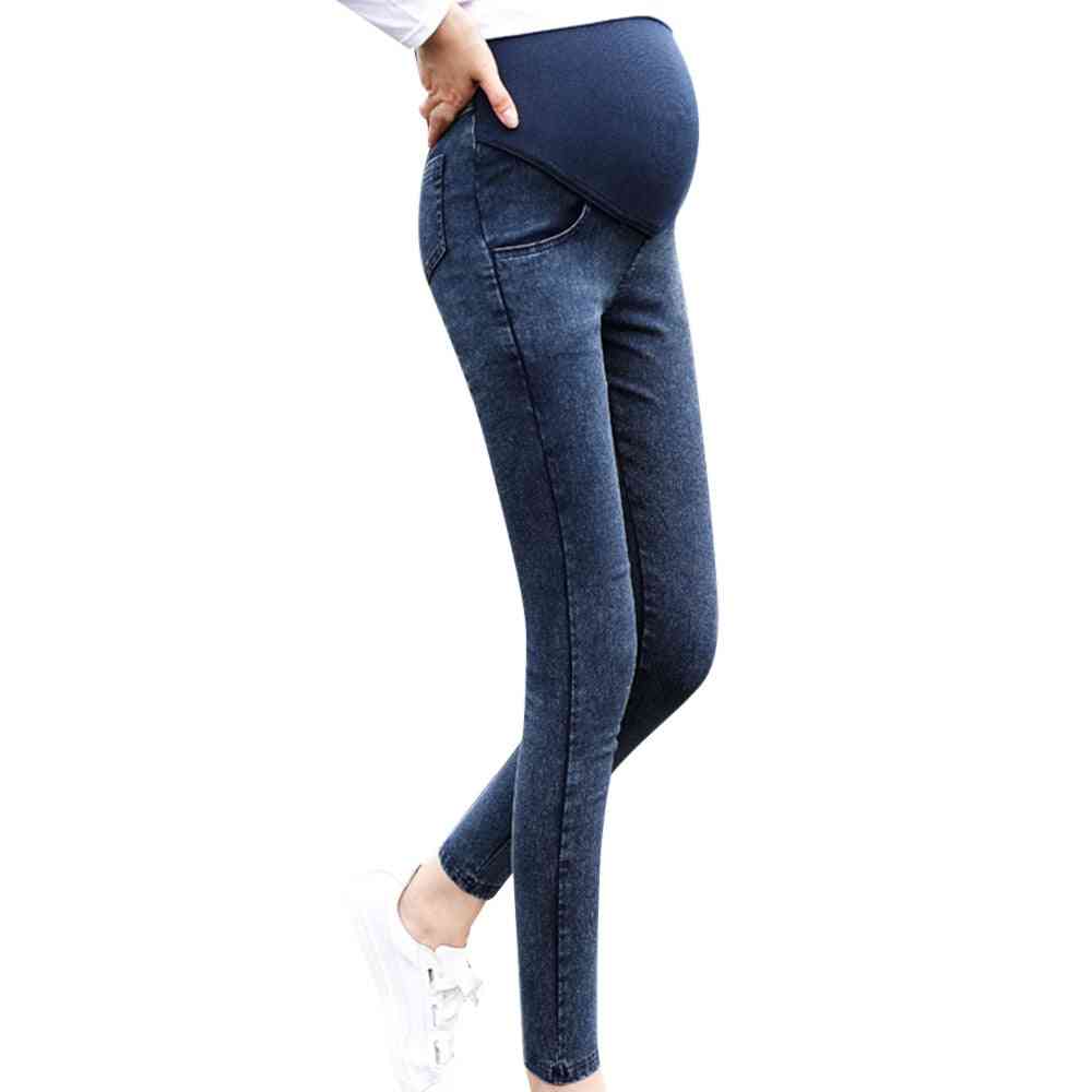 Pregnancy Maternity Elastic Jeans-pencil Pants