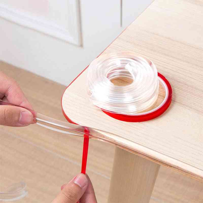 Transparent Table Corner Protectors- Soft Pvc Bumper