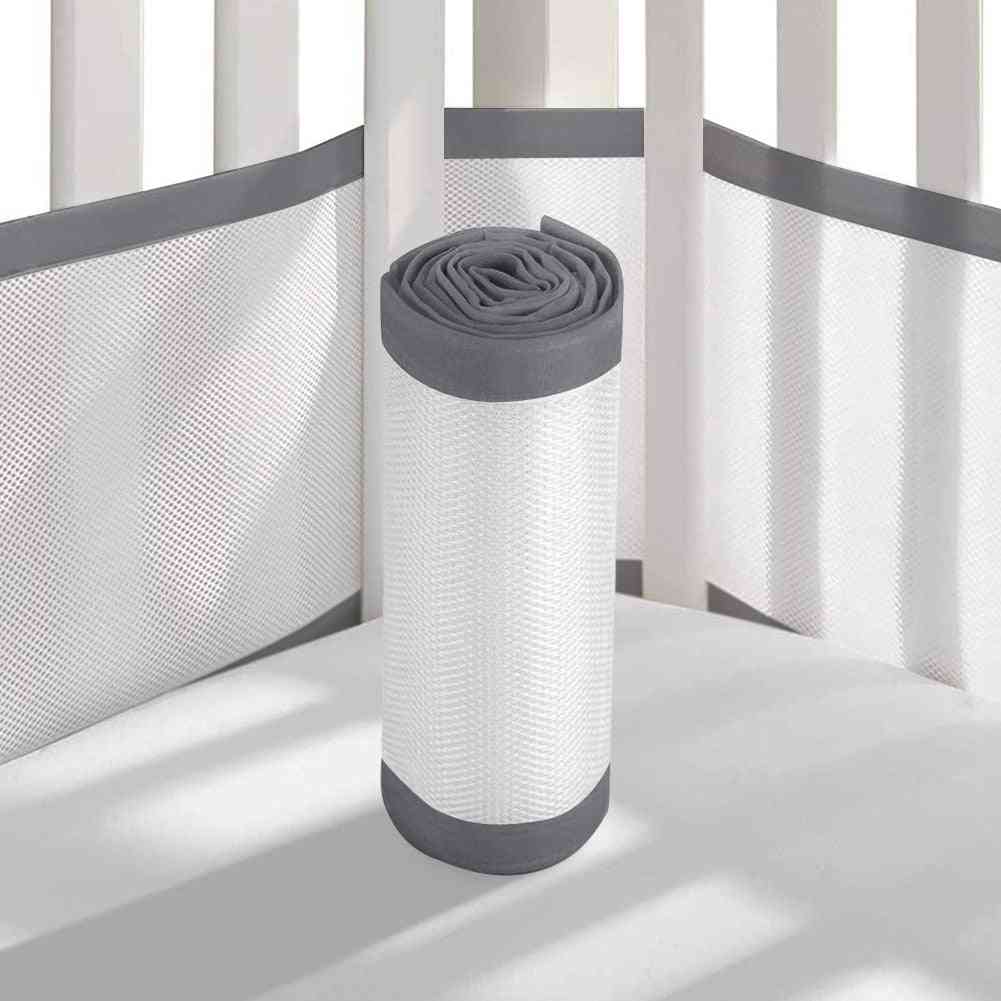 Lightweight , Elastic Thread, Breathable And Detachable Crib Bumper