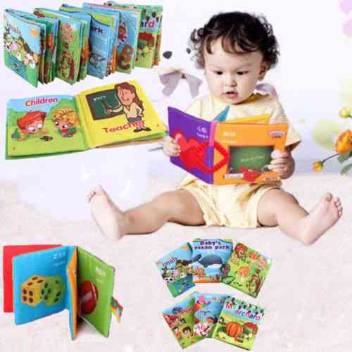Newborn Baby Intelligence Development- Reusable Cloth Books