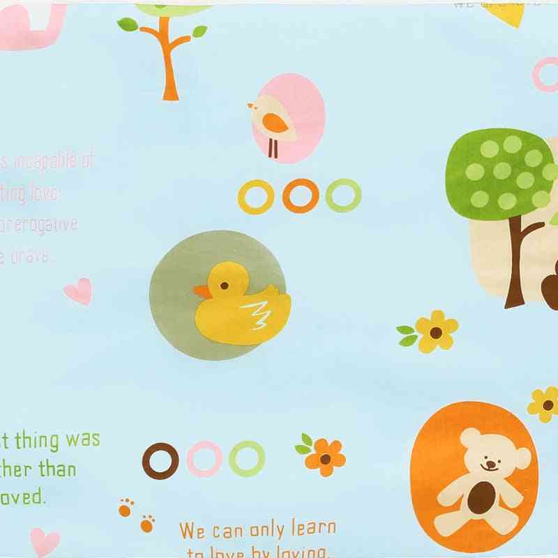 Reusable Baby Diaper Cover For Newborn Cotten Waterproof Changing Floor Play Mat