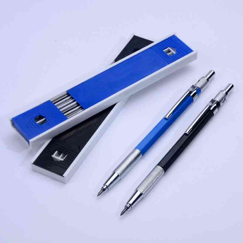 2.0 Mm, 2b Lead Holder And Metal Pencil For Drafting/drawing