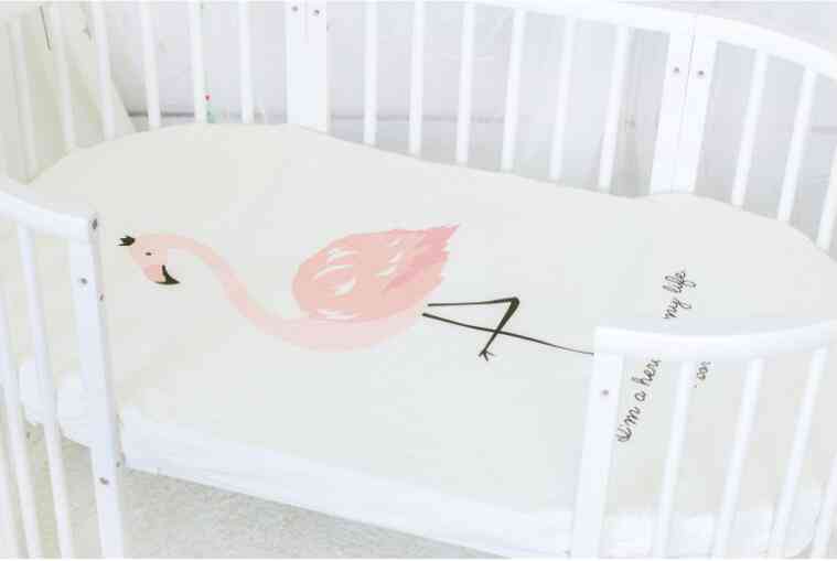 Baby Bedding Fitted Sheet- Cute Cartoon Mattress Cover
