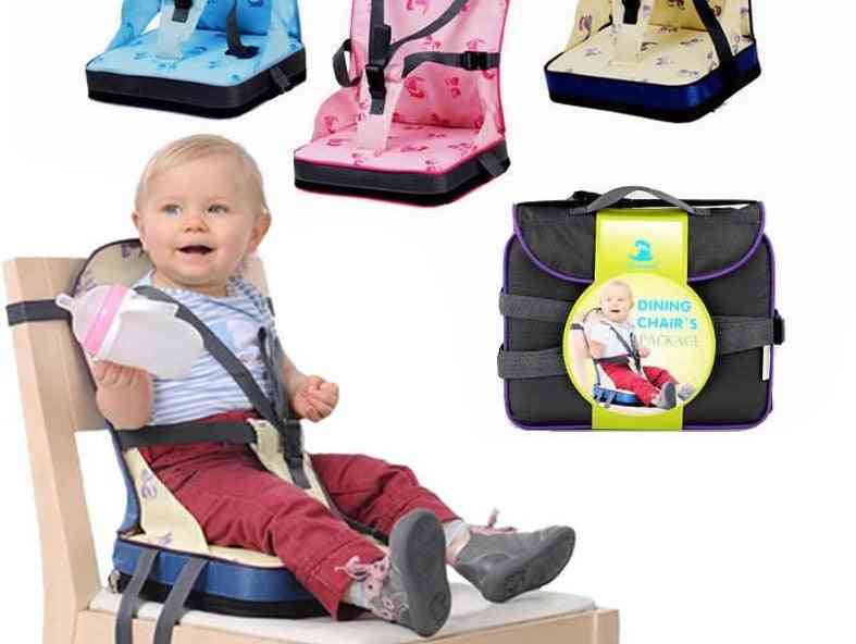 Seggiolino per bambini, seggiolone per neonati portatile per bretelle di sicurezza per bambini - blu