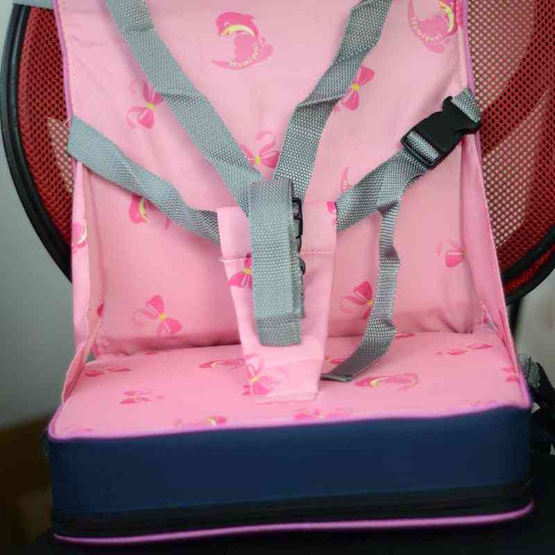 Detská poistka a prenosná jedálenská stolička pre vysoké stoličky