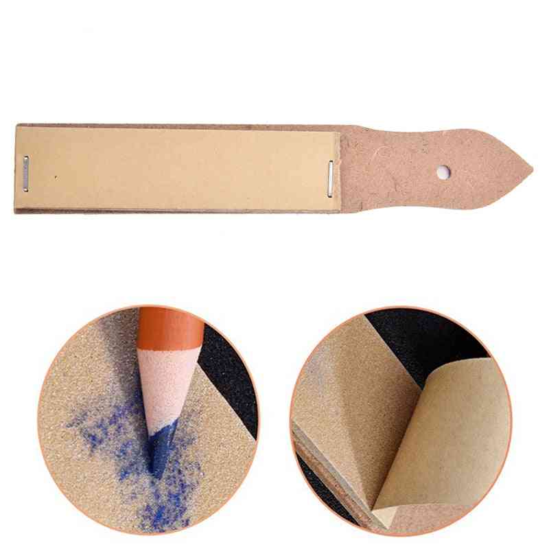 Sandpaper Pointer Tools For Artist Sketch Charcoal Pencil Sharpening Art Drawing Supplies