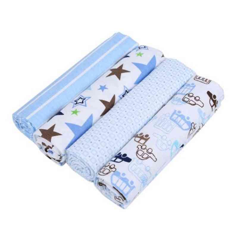 4pcs Newborn Baby Bed Sheet Bedding Set