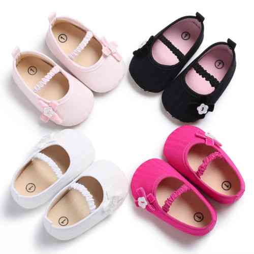 Newborn Soft Soled Princess Crib Shoes