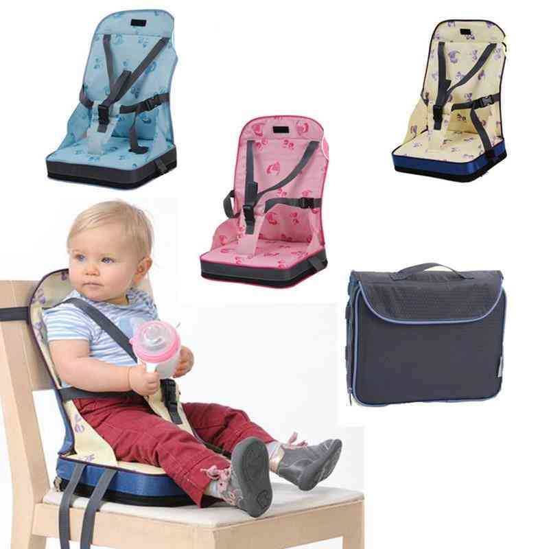 преносима чанта за стол за хранене на бебета, сгъваемо пътуване за бебета, бустер седалка за предпазен колан за деца