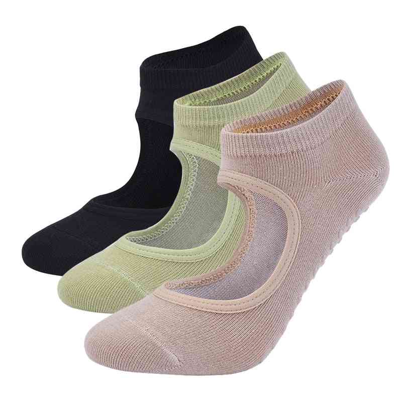 Anti-slip, Breathable, 5 Finger Design Ankle Socks For Sports, Fitness, Gym Pilates