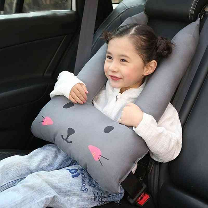 Baby Safety Strap Cartoon Car Seat Belts, Pillow Protect