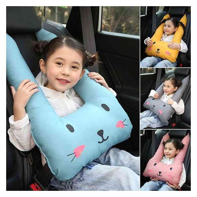 Baby Safety Strap Cartoon Car Seat Belts, Pillow Protect