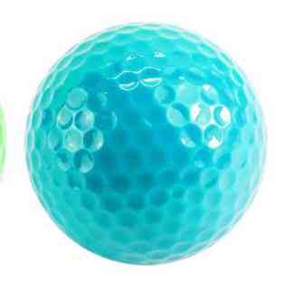Colorful Golf Ball Practice For Golfer