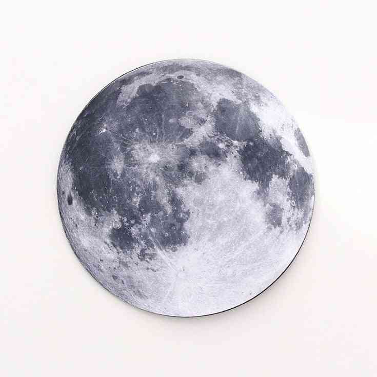 Moon earth skrivbordsmatta, arrangör - högkvalitativa månmusverktyg