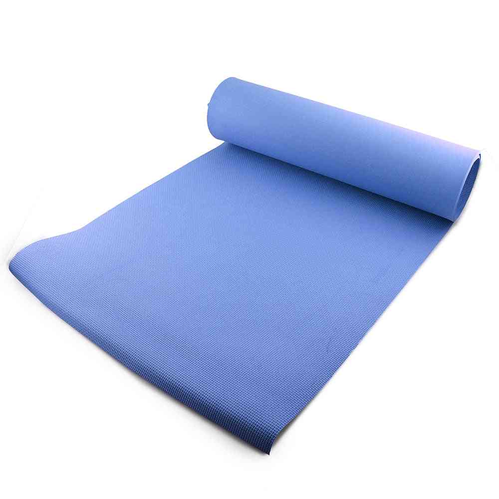 6 mm tyk - eva komfort skum yogamåtte til træningsyoga og pilates