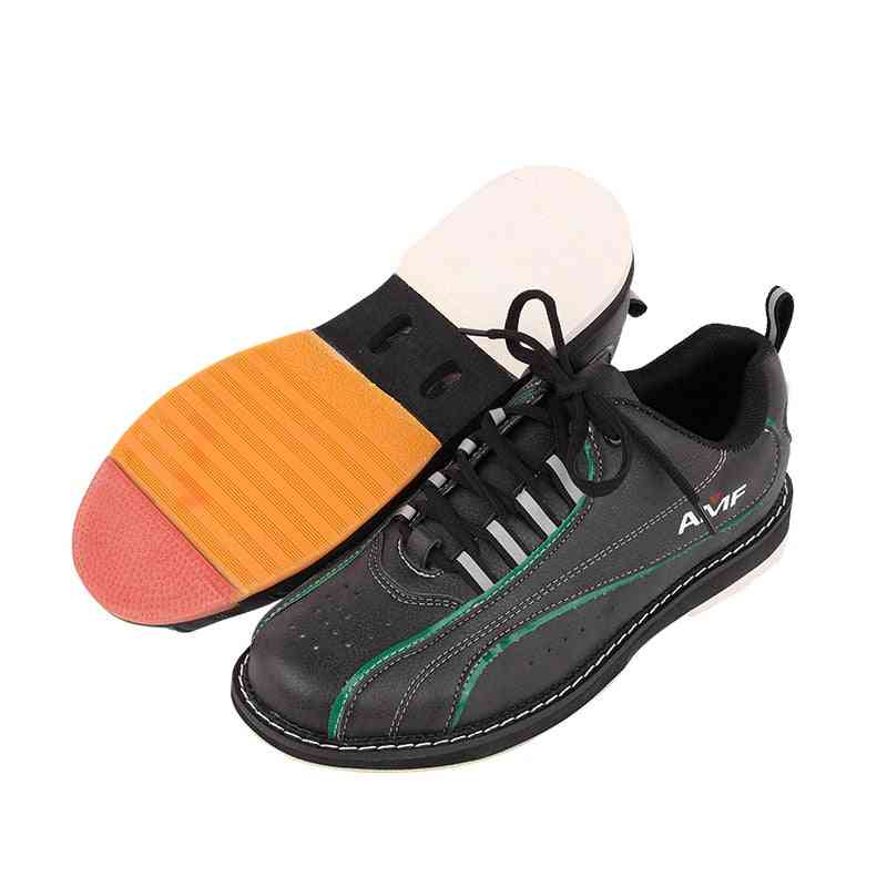 Mens Bowling Shoes With Skidproof Sole, Professional Sport Wear