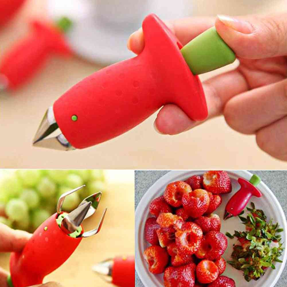Strawberry Hullers- Fruit Leaf Remover Gadget