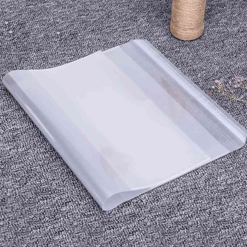 B5 Transparent Clear Books Covers With Name Label