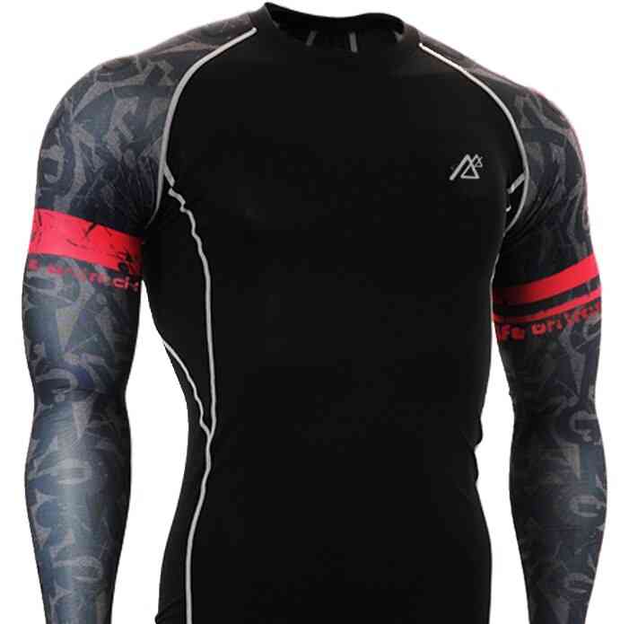 Herr o-hals bowling tee shirt, bära för fitness, gym träning, bodybuilding