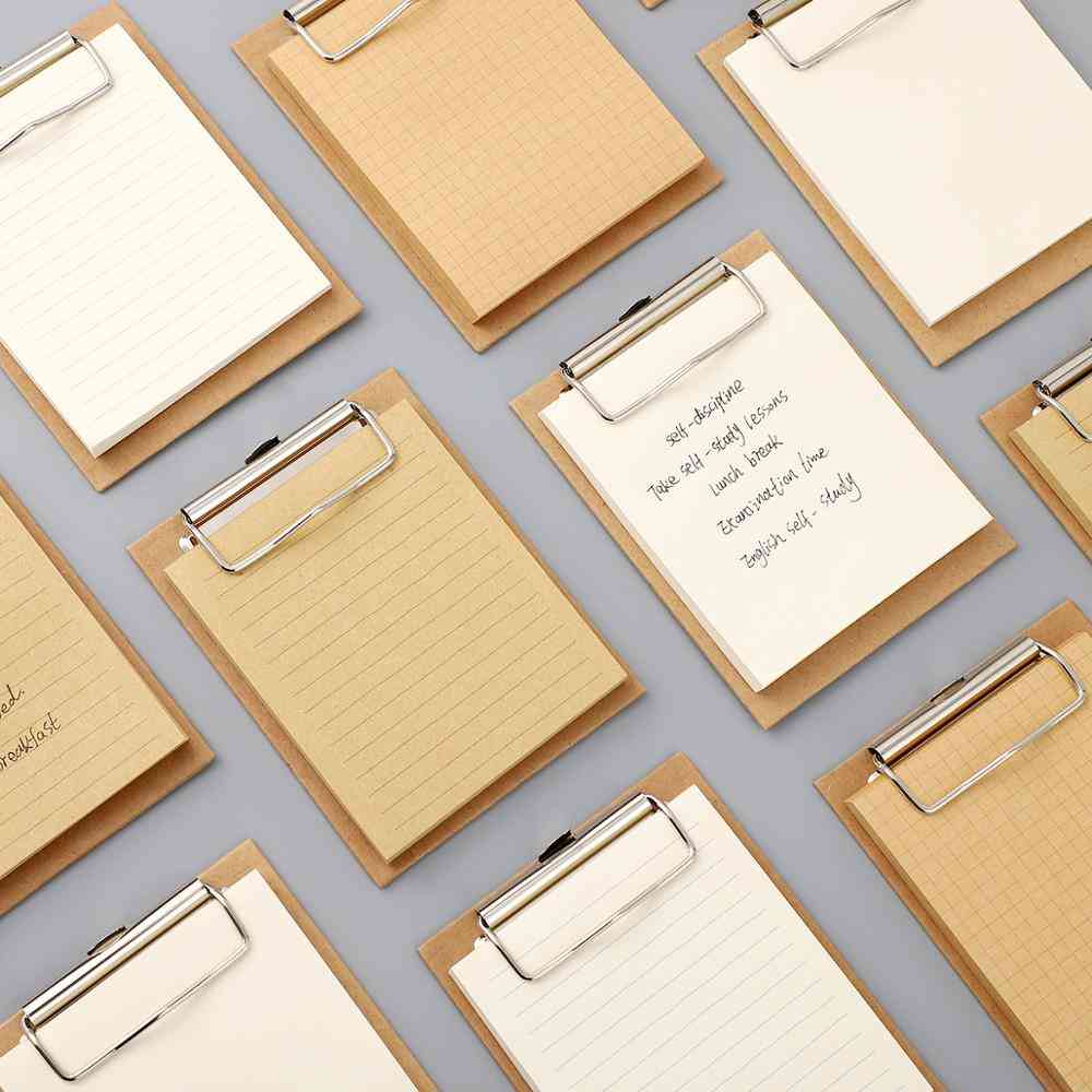 Diary Style Clipboard Book-memo Pads For School/office