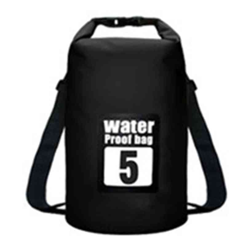 Pvc Waterproof Backpack- Sports Dry Bag For Rafting/swimming/camping