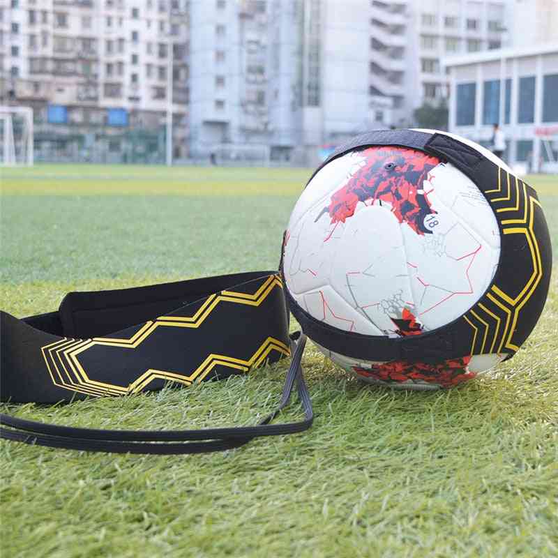 Fodbold kick throw øvelse træning hjælp kontrol justerbar udstyr bold poser