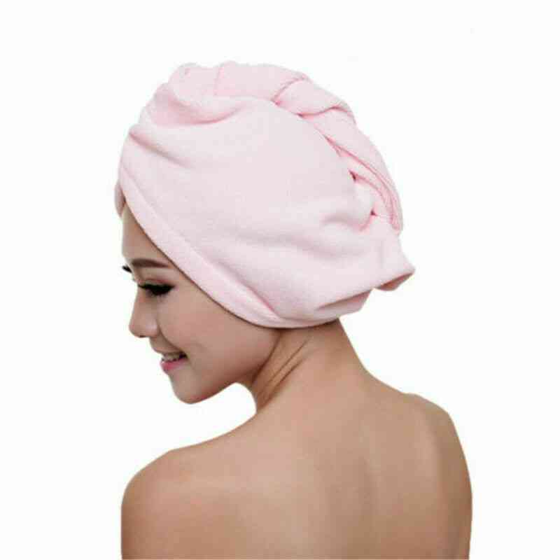Rapid Fast Drying Hair Hat Absorbent Towel Cap