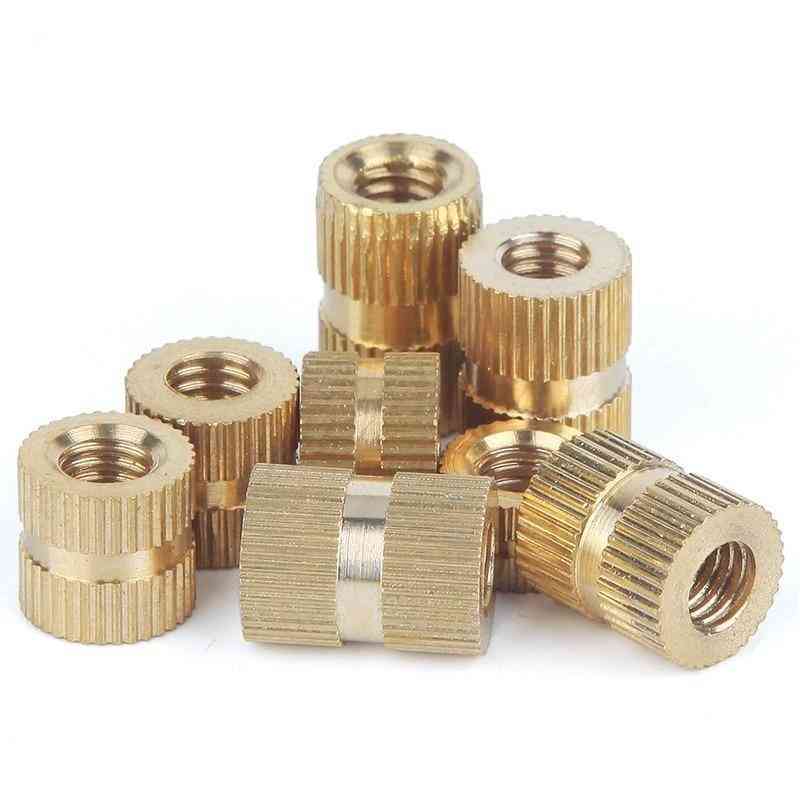 Brass Insert Nut, Injection Molding Knurled Thread Inserts Nuts