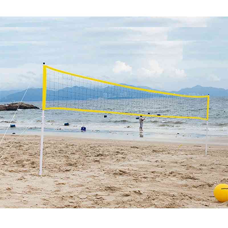 Filet de volleyball de plage standard, accessoires de formation de jeux de plage de remplacement de handball de tennis