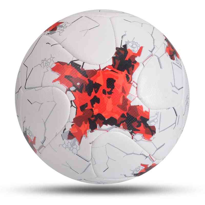 Standaard pu-materiaal hoogwaardige sporttrainingsvoetballen (omtrek: ongeveer 69 cm)