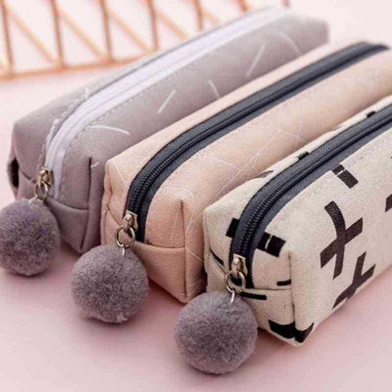 Pencil Case, Cute Pouch Zipper Pen Bag