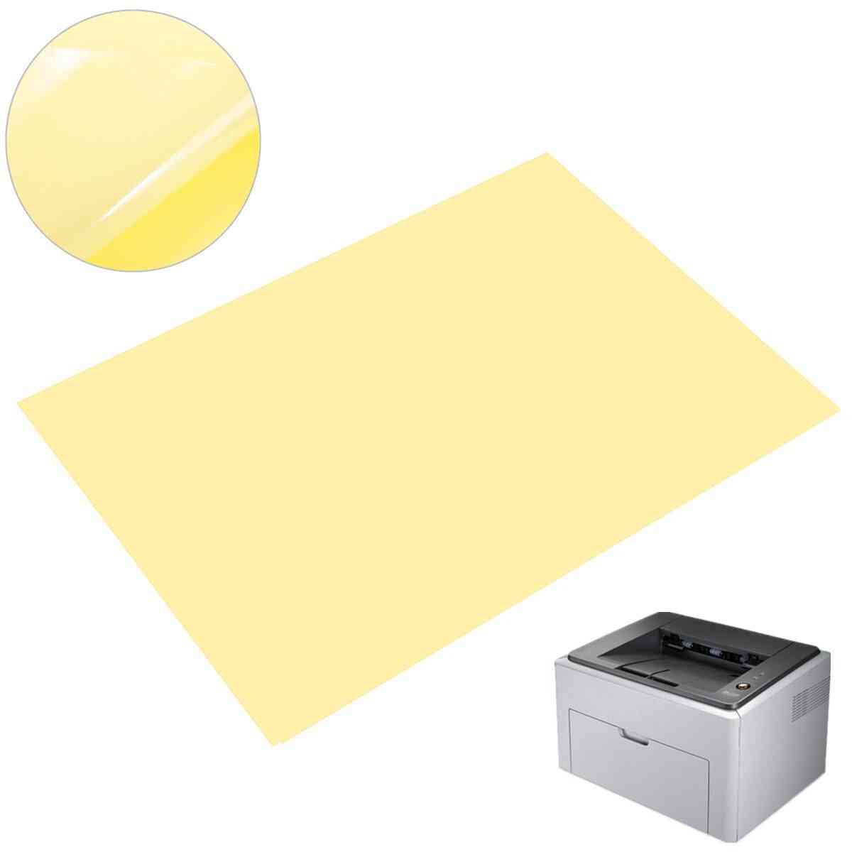 Etiqueta autoadhesiva de pvc a4 para laminación de impresora láser (a4 (210x297 mm))