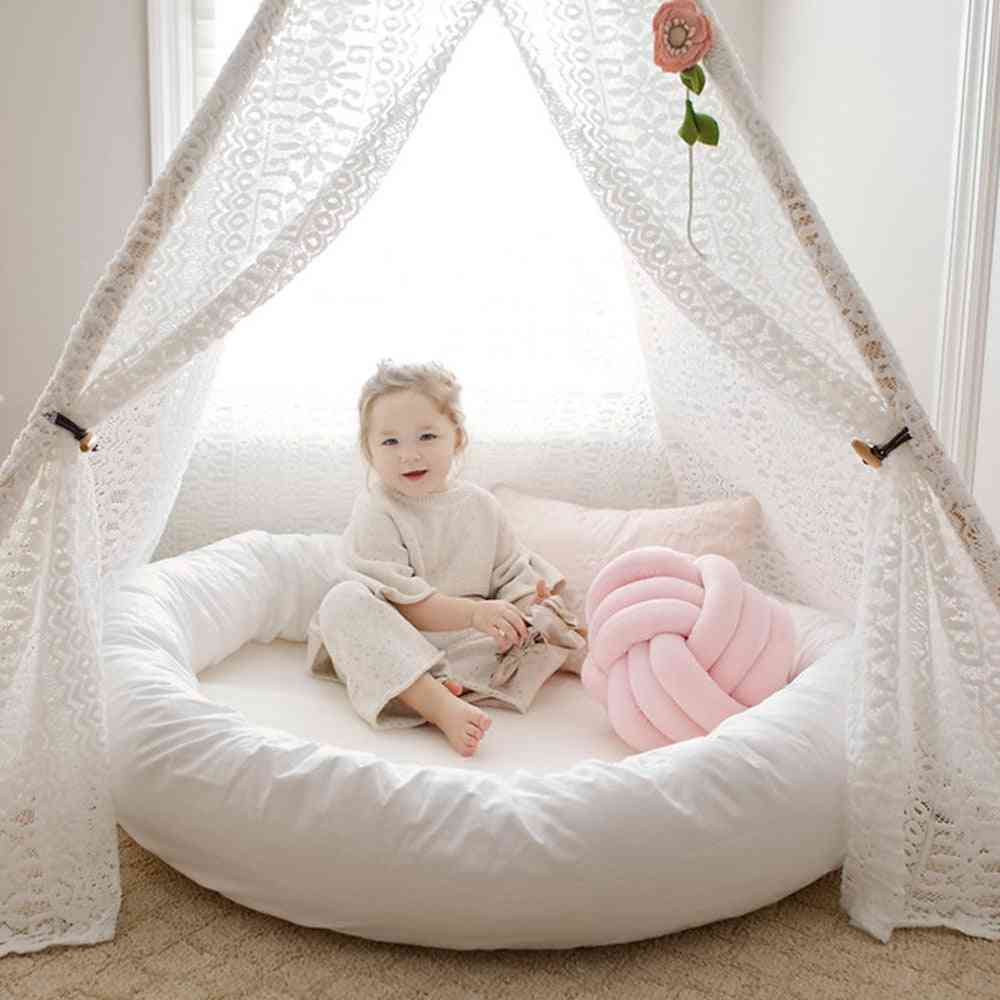 Large Round Shaped,  Baby Sleeping Nest Bed-nursery Play Mat